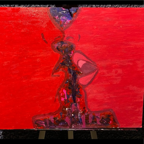 An Original Painting ~ The Love in Between - Picture 5 of 5